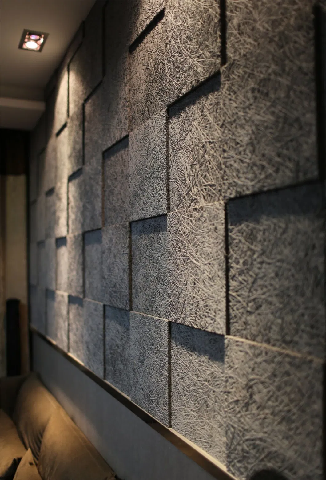 AG. Acoustic Decorative Board Nature Wood Wool Wall Panels Sound Absorbing Material