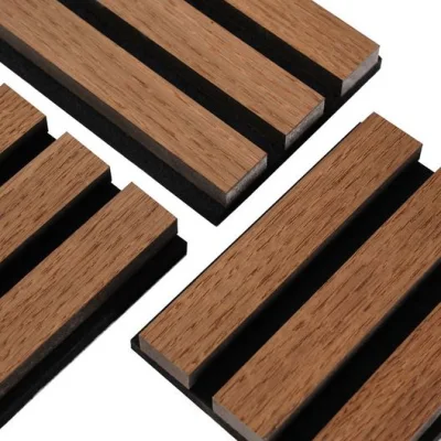 Acoustic Wood Panel Indoor Decorative Material with Sound Absorbing